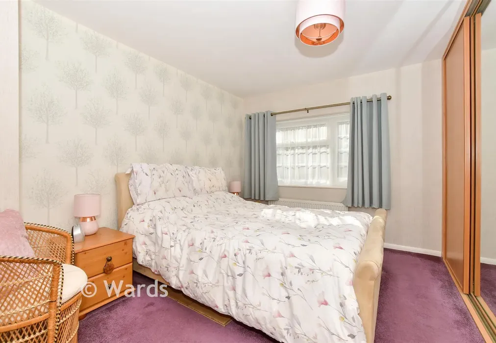Bedroom 2 - Warehorne Road, Hamstreet, Ashford, Kent - Wards of Kent