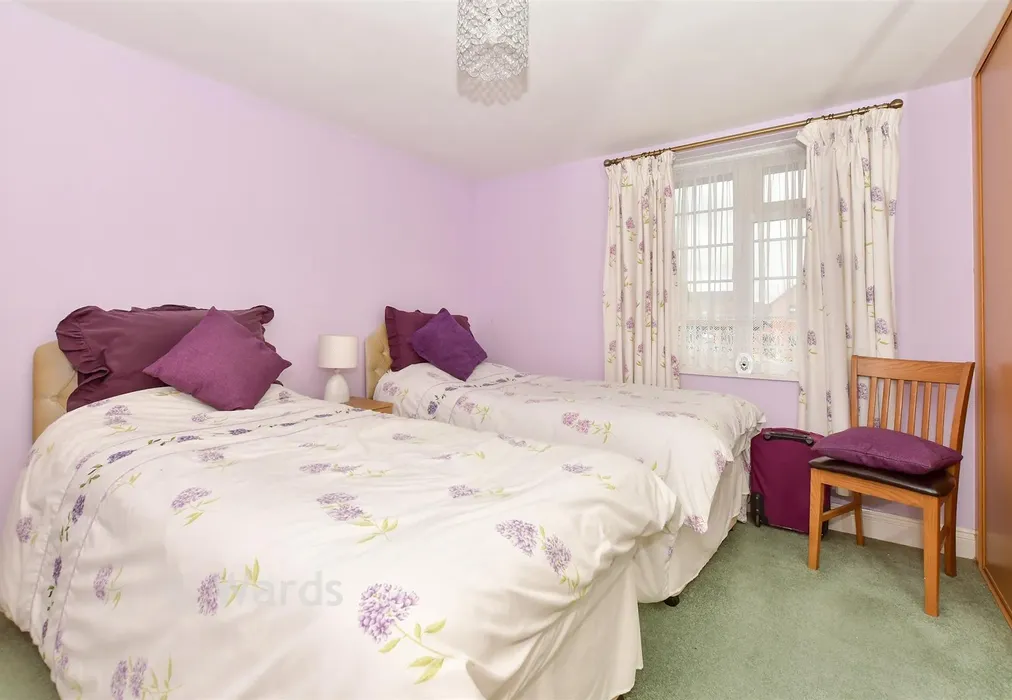 Bedroom 1 - Warehorne Road, Hamstreet, Ashford, Kent - Wards of Kent