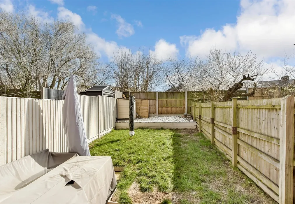 Rear Garden - Olivine Close, Sittingbourne, Kent - Wards of Kent