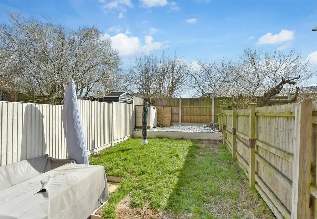 Rear Garden - Olivine Close, Sittingbourne, Kent - Wards of Kent