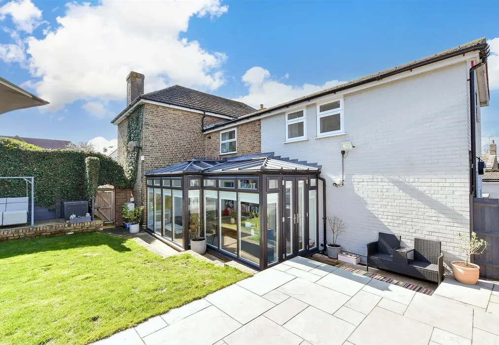 Rear Elevation - Monkton Road, Minster, Ramsgate, Kent - Wards of Kent