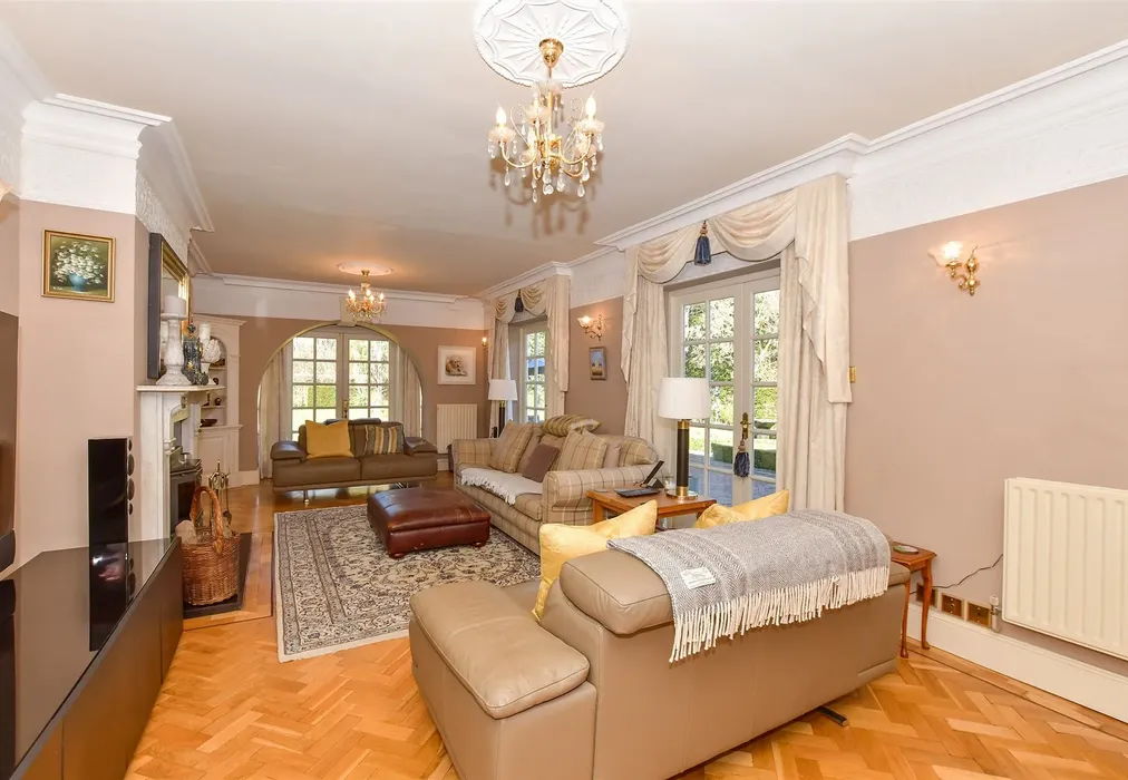 Sitting Room - Bossingham Road, Stelling Minnis, Canterbury, Kent - Wards of Kent