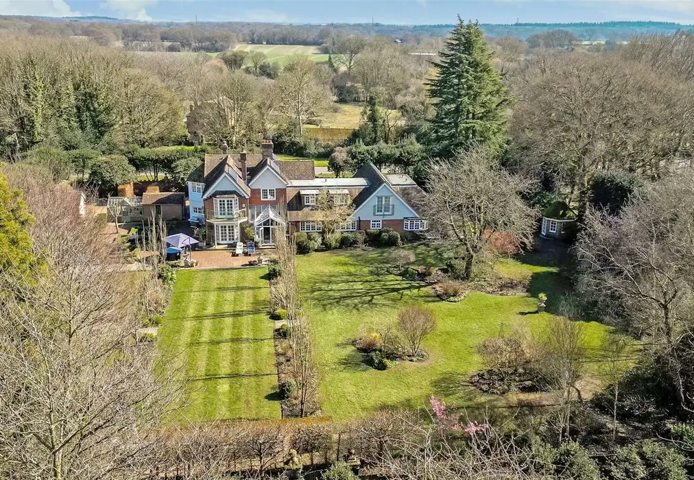 Drone 14 - Bossingham Road, Stelling Minnis, Canterbury, Kent - Wards of Kent