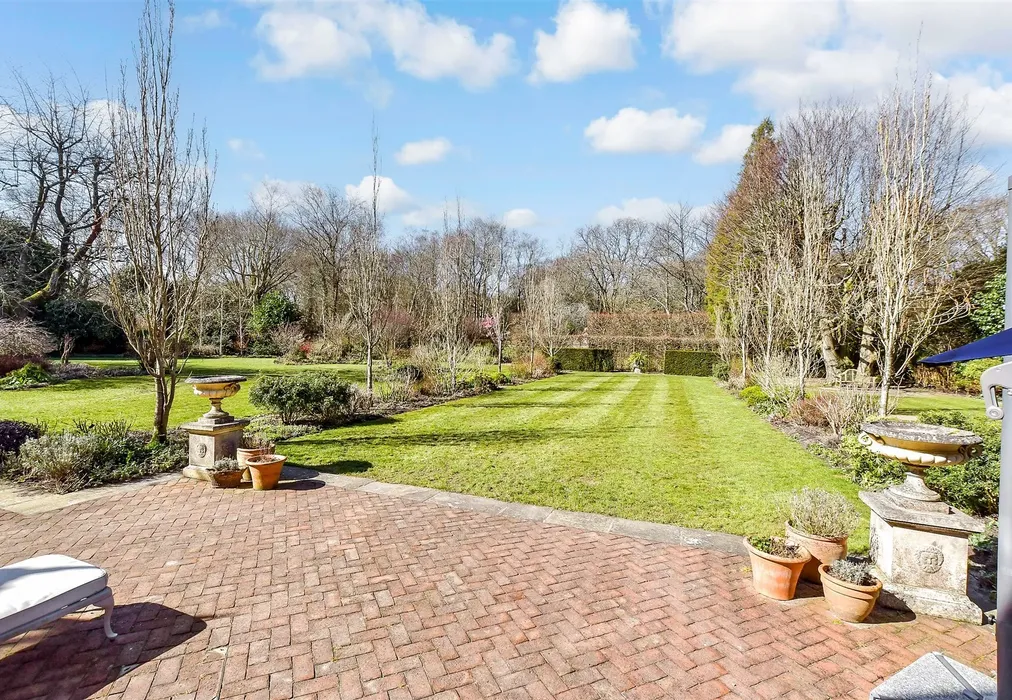 Rear Garden - Bossingham Road, Stelling Minnis, Canterbury, Kent - Wards of Kent