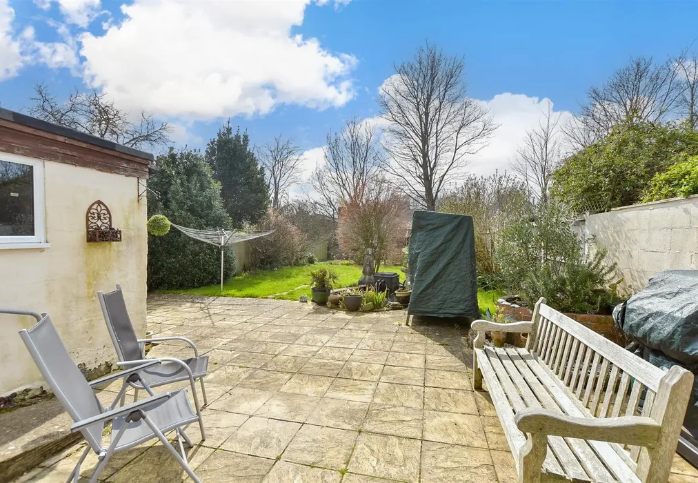 Patio / Decking - Alder Road, Folkestone, Kent - Wards of Kent