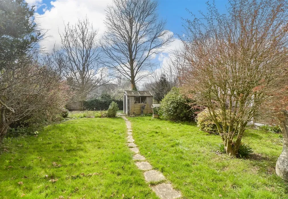 Rear Garden - Alder Road, Folkestone, Kent - Wards of Kent