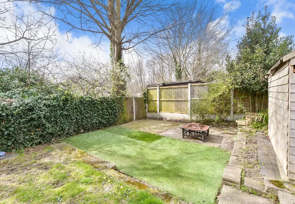 Rear Garden - Alder Road, Folkestone, Kent - Wards of Kent