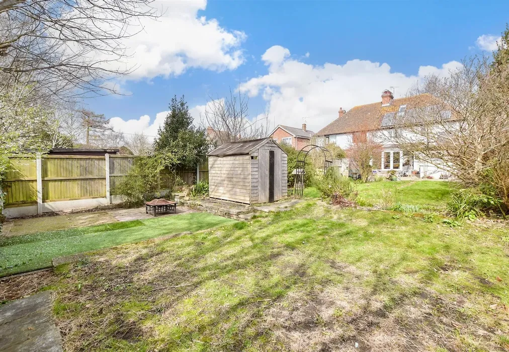 Rear Garden - Alder Road, Folkestone, Kent - Wards of Kent