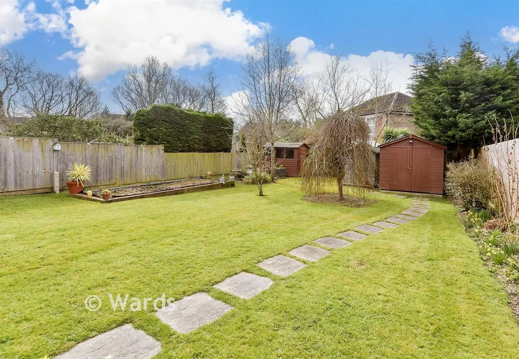 Rear Garden - Southgate Road, Tenterden, Kent - Wards of Kent
