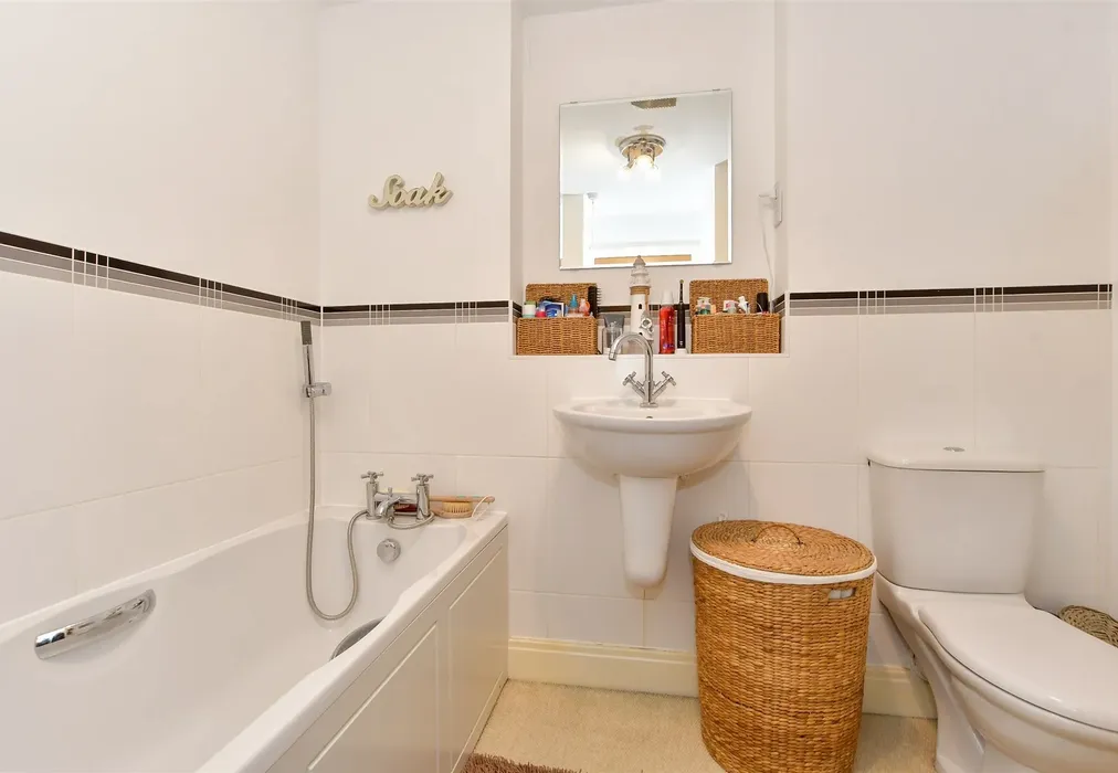 Bathroom - School Close, Westergate, Chichester, West Sussex - Wards of Kent