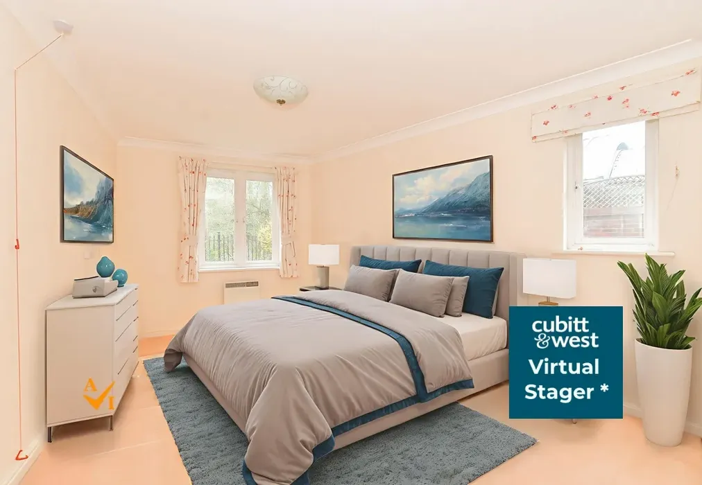 Bedroom 2 (Contemporary style) - Springwell, Havant, Hampshire - Wards of Kent