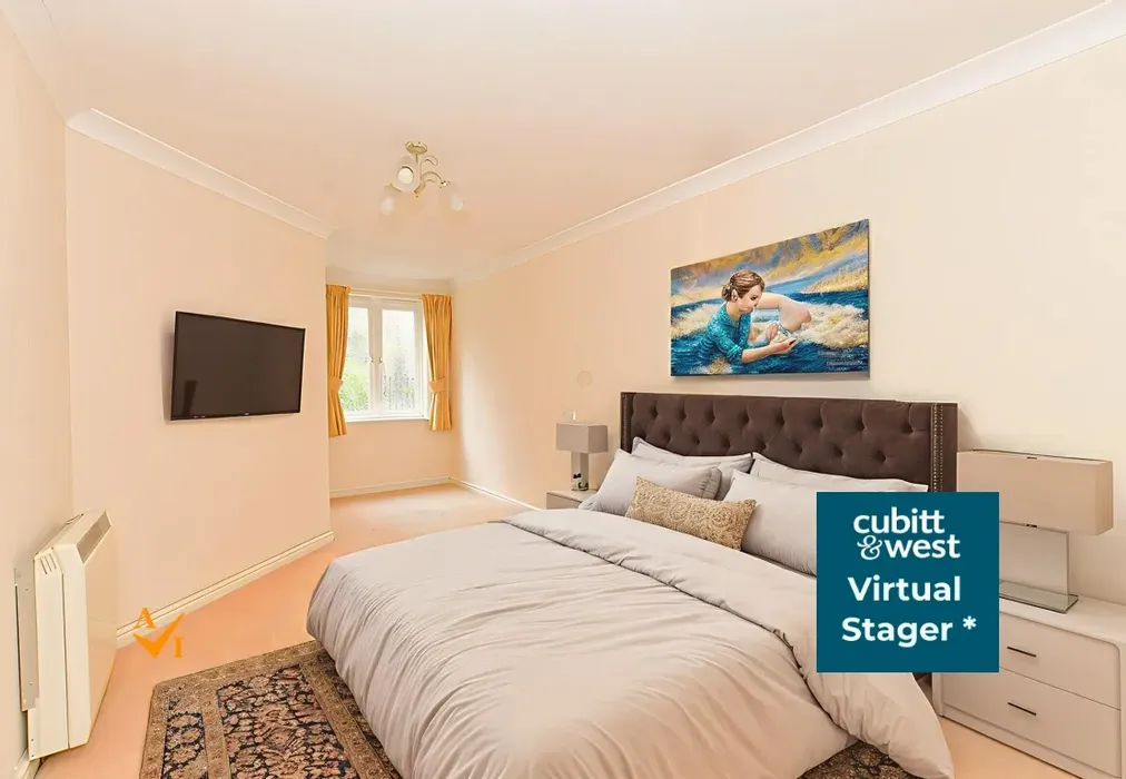 Bedroom 1 (Contemporary style) - Springwell, Havant, Hampshire - Wards of Kent