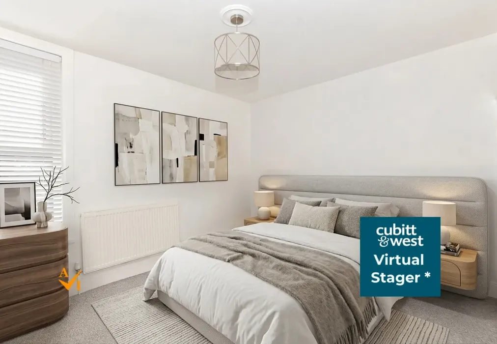 Bedroom 1 (Contemporary style) - Trevor Road, Southsea, Hampshire - Wards of Kent