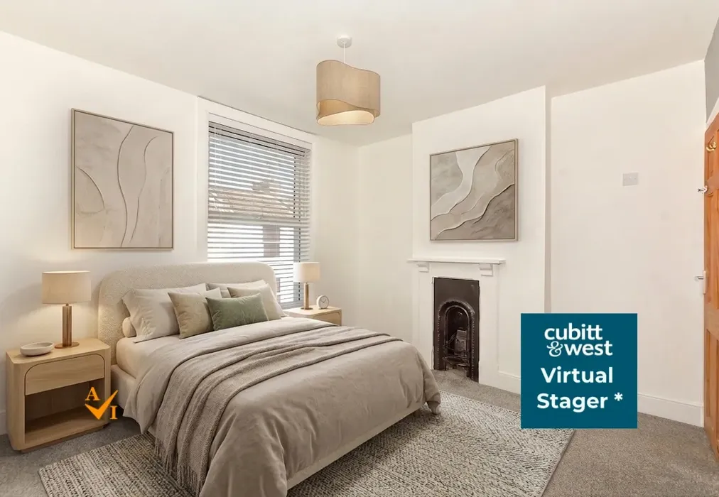 Bedroom 2 (Contemporary style) - Trevor Road, Southsea, Hampshire - Wards of Kent