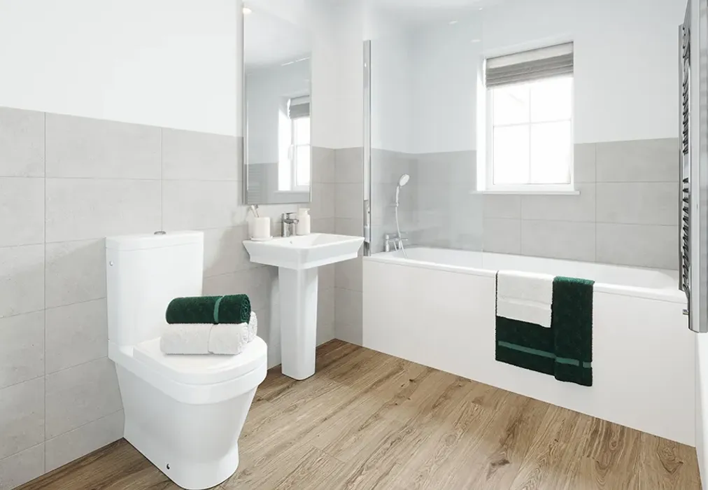 Bathroom - Liberty View, Lenham, Maidstone, Kent - Wards of Kent