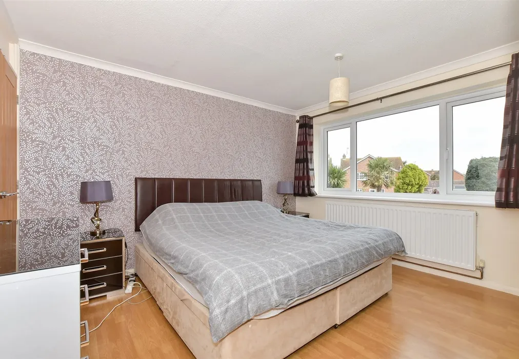 Bedroom 1 - Kingsfield Road, Broomfield, Herne Bay, Kent - Wards of Kent