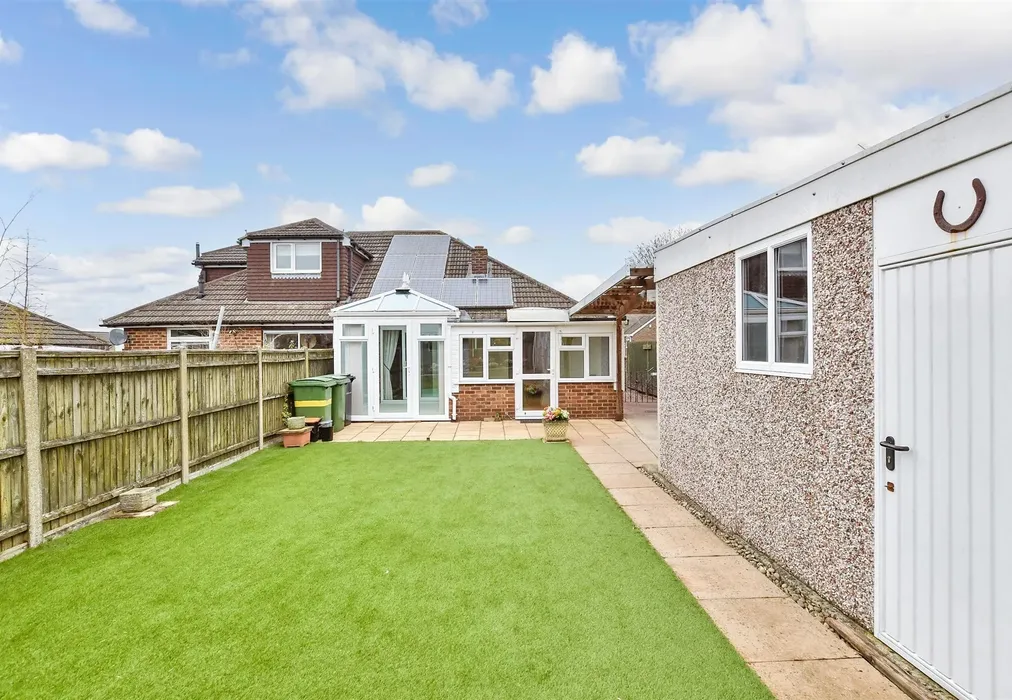 Rear Elevation - Trevor Drive, Allington, Maidstone, Kent - Wards of Kent