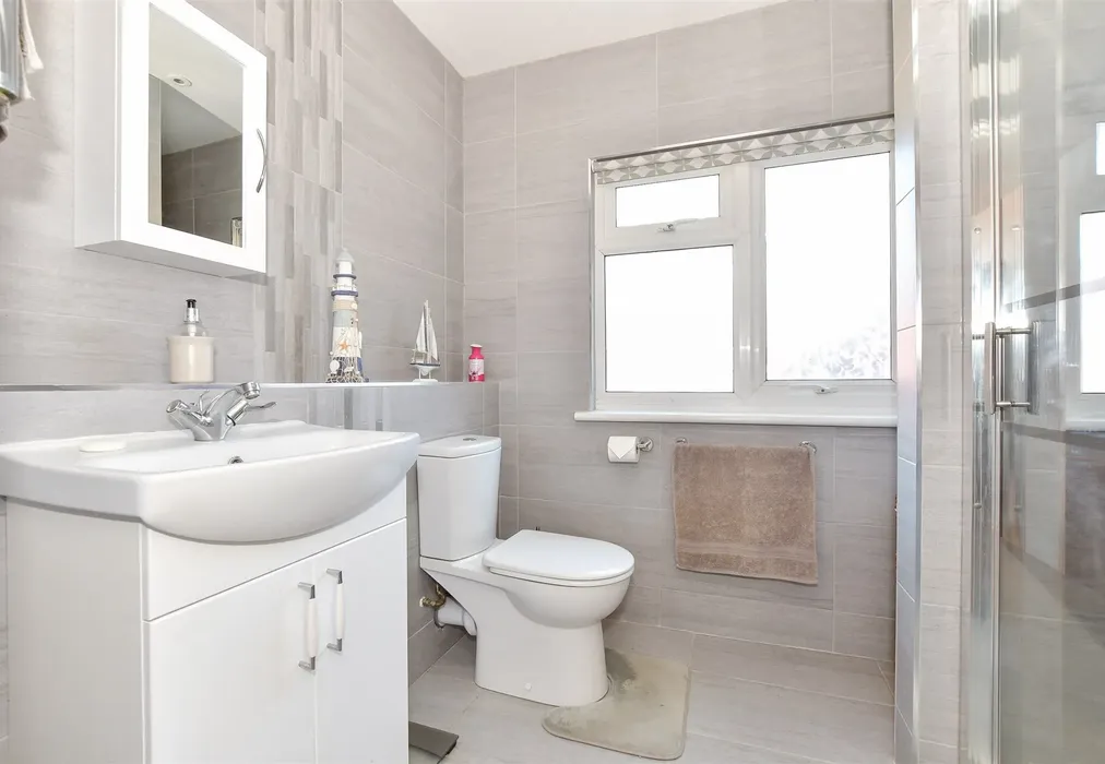 Shower Room - Plover Close, Sandown, Isle of Wight - Wards of Kent