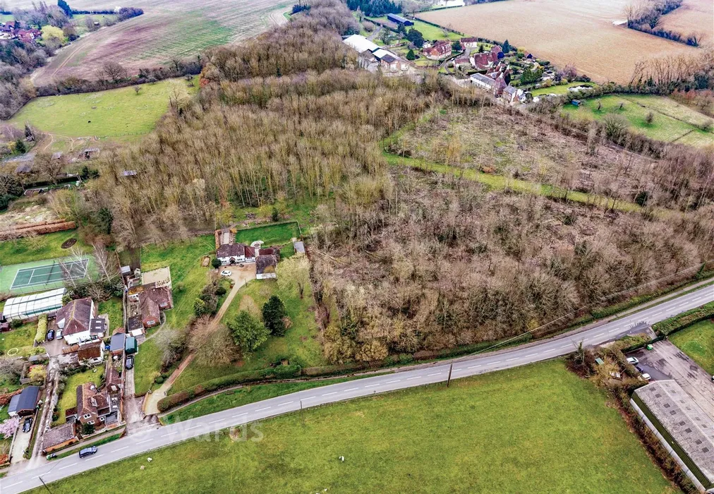 Arerial - Laddingford, Maidstone, Kent - Wards of Kent