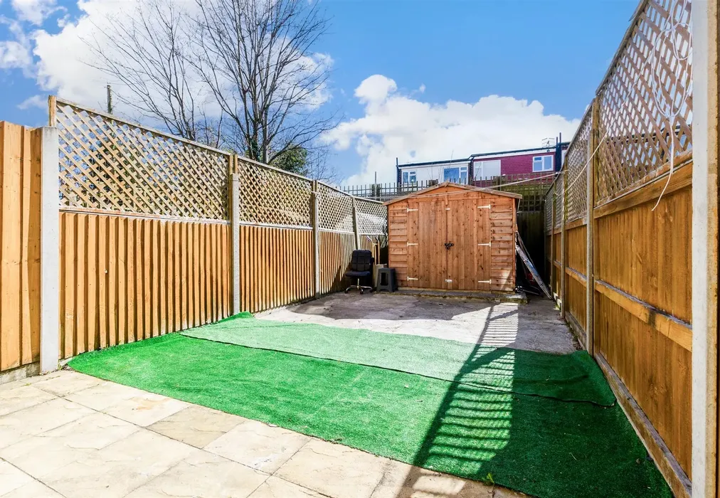 Rear Garden - Lower Range Road, Gravesend, Kent - Wards of Kent