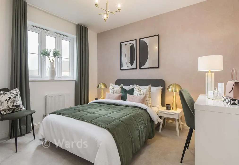 Bedroom - Chestnut Grove, Chestnut Street, Borden, Sittingbourne, Kent - Wards of Kent