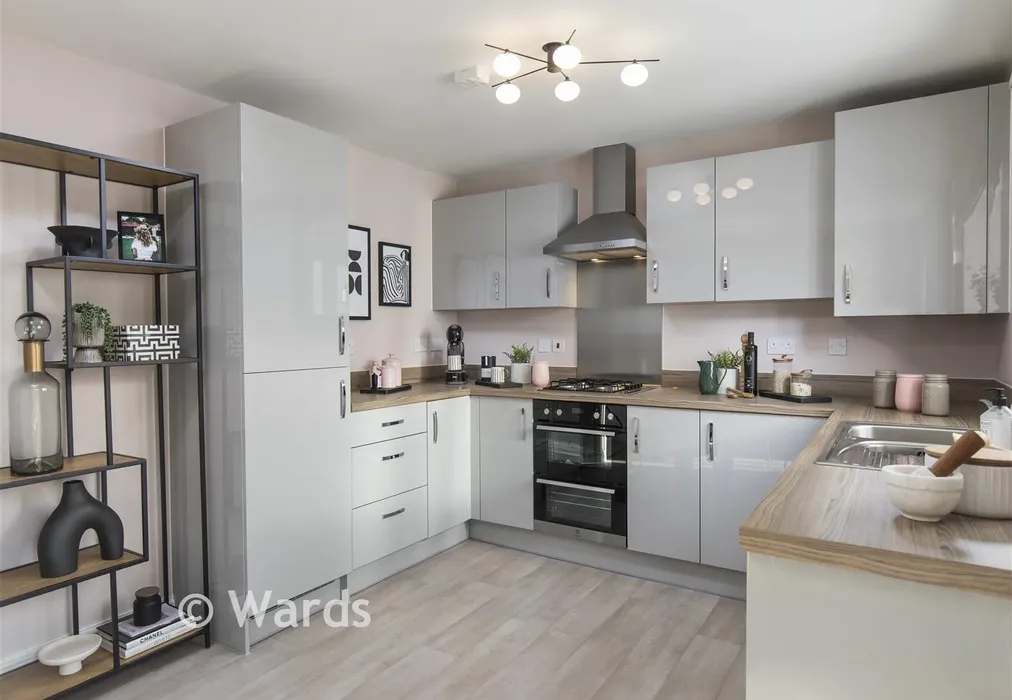 Kitchen - Chestnut Grove, Chestnut Street, Borden, Sittingbourne, Kent - Wards of Kent