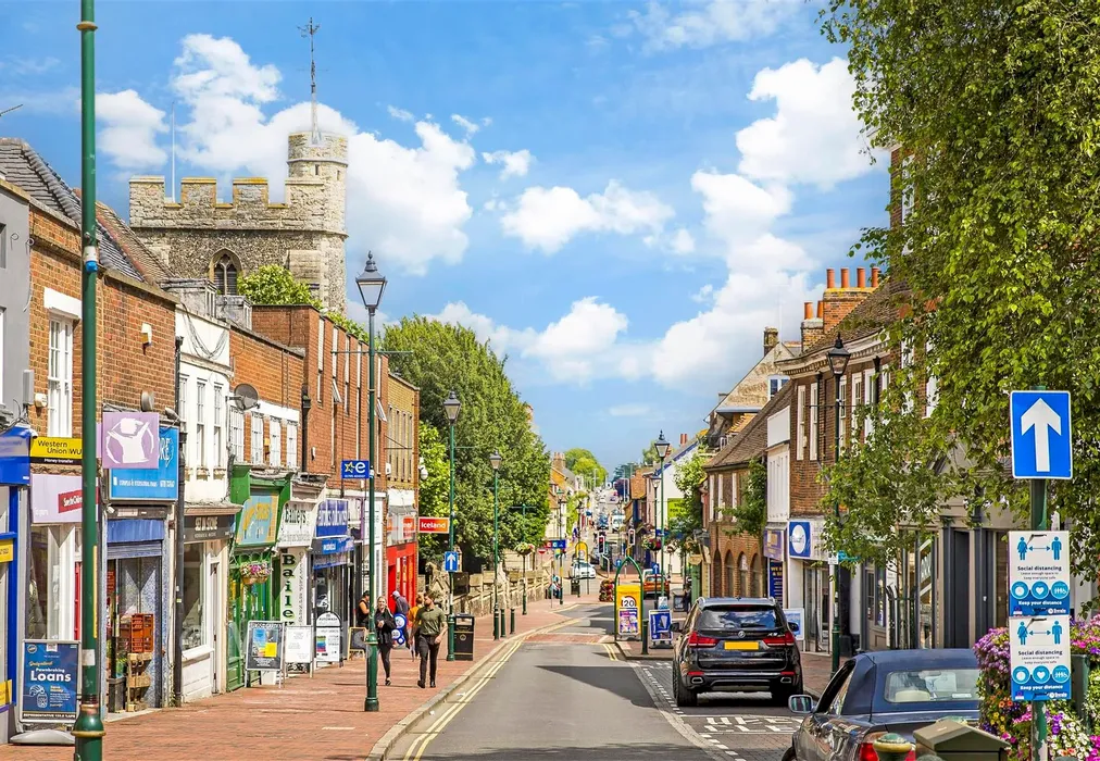High Street - Chestnut Grove, Chestnut Street, Borden, Sittingbourne, Kent - Wards of Kent