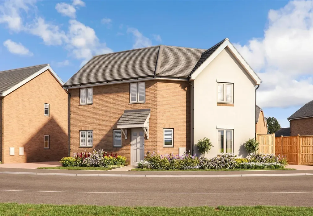 Front CGI - Chestnut Grove, Borden, Sittingbourne, Kent - Wards of Kent