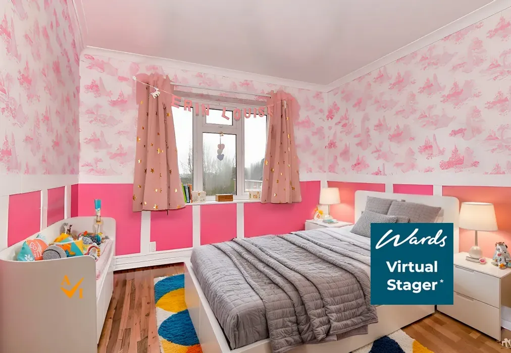 Bedroom 2 (Modern style) - Cypress Road, Rochester, Kent - Wards of Kent