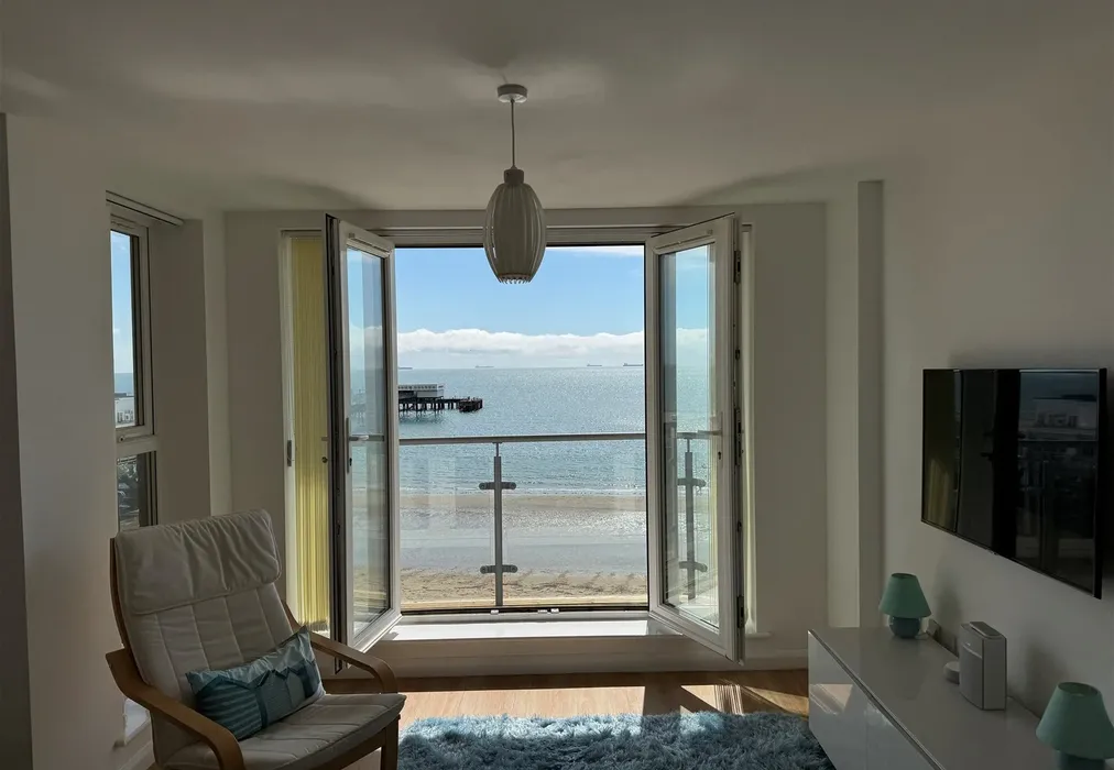 View From Lounge - Sandbanks, Sandown, Isle of Wight - Wards of Kent