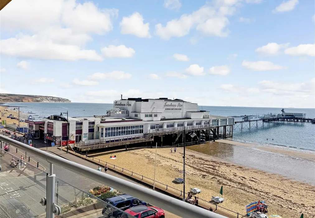 View From Balcony - Sandbanks, Sandown, Isle of Wight - Wards of Kent