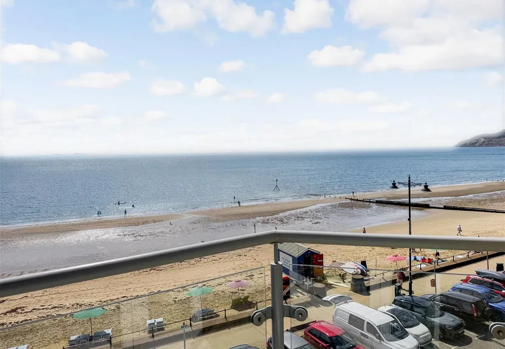 View From Balcony - Sandbanks, Sandown, Isle of Wight - Wards of Kent
