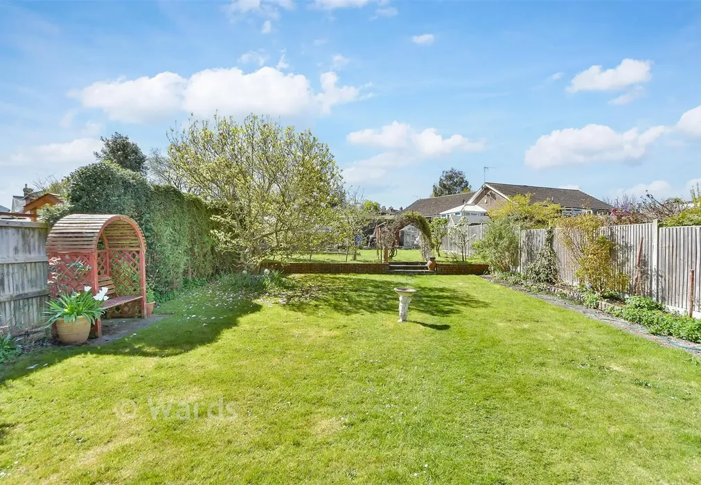 Rear Garden - Lower Road, Faversham, Kent - Wards of Kent