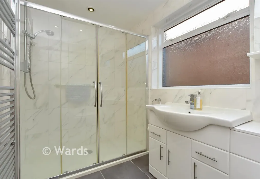 Shower Room - Northumberland Road, Istead Rise, Kent - Wards of Kent