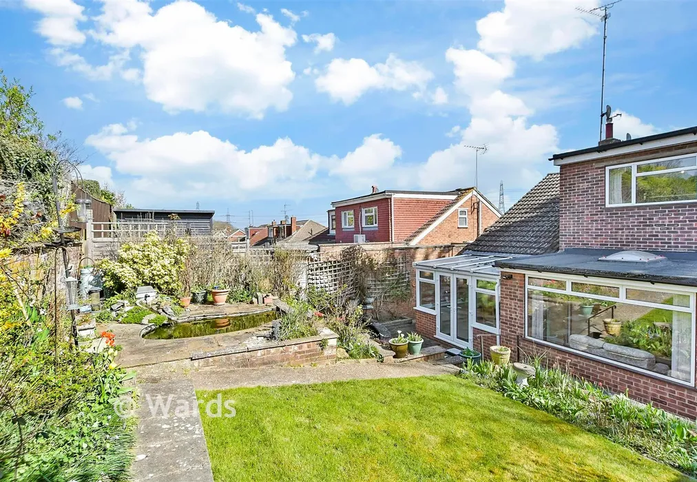 Rear Garden - Northumberland Road, Istead Rise, Kent - Wards of Kent