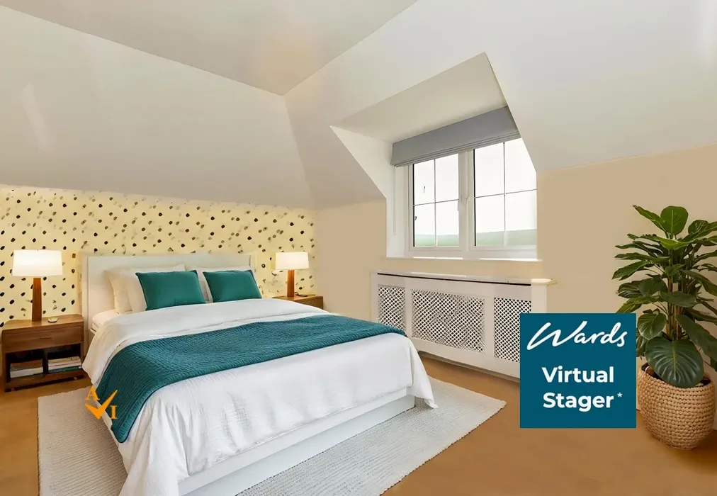 Bedroom 2 (Modern style) - Upper Street, Hollingbourne, Maidstone, Kent - Wards of Kent