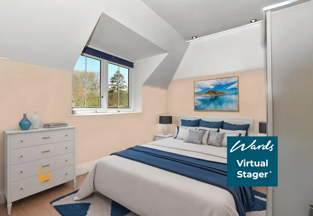 Bedroom 3 (Contemporary style) - Upper Street, Hollingbourne, Maidstone, Kent - Wards of Kent