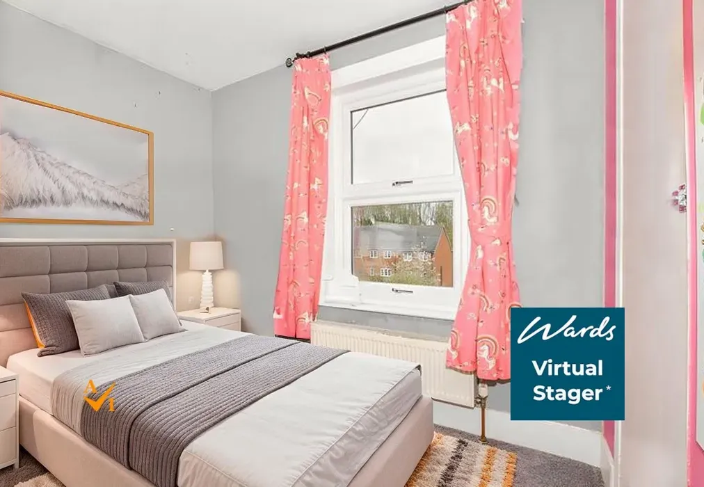 Bedroom 2 (Modern style) - Goudhurst Road, Horsmonden, Tonbridge, Kent - Wards of Kent