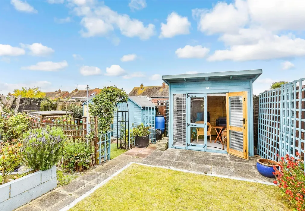Rear Garden - Woodland Road, Herne Bay, Kent - Wards of Kent