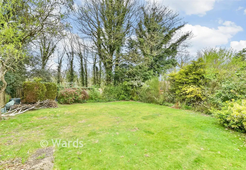 Rear Garden - Valley Drive, Loose, Maidstone, Kent - Wards of Kent