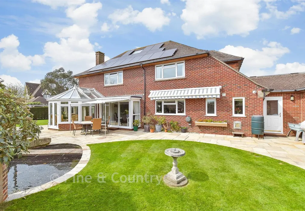 Rear Elevation - Northclose Road, Bembridge, Isle of Wight - Wards of Kent