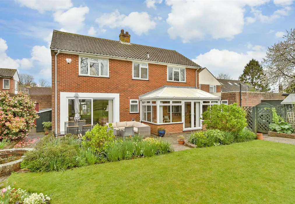 Rear Elevation - The Street, Wormshill, Sittingbourne, Kent - Wards of Kent