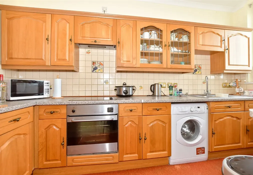 Kitchen - Eastern Esplanade, Cliftonville, Margate, Kent - Wards of Kent
