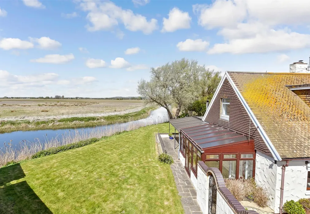 Views To Rear - Hythe Road, Dymchurch, Romney Marsh, Kent - Wards of Kent