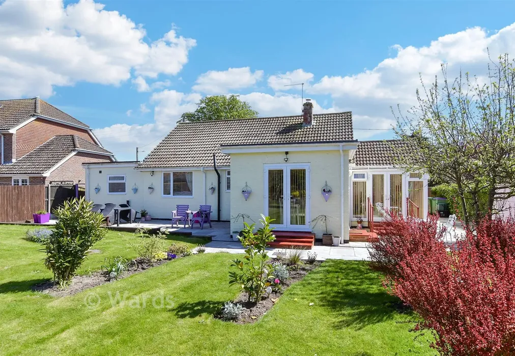 Rear Elevation - Rolfe Lane, New Romney, Kent - Wards of Kent