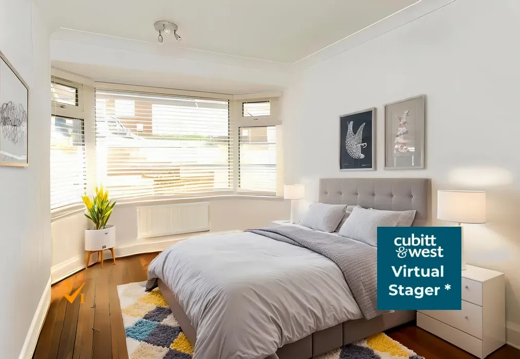 Bedroom 2 (Modern style) - Sycamore Close, Woodingdean, Brighton, East Sussex - Wards of Kent