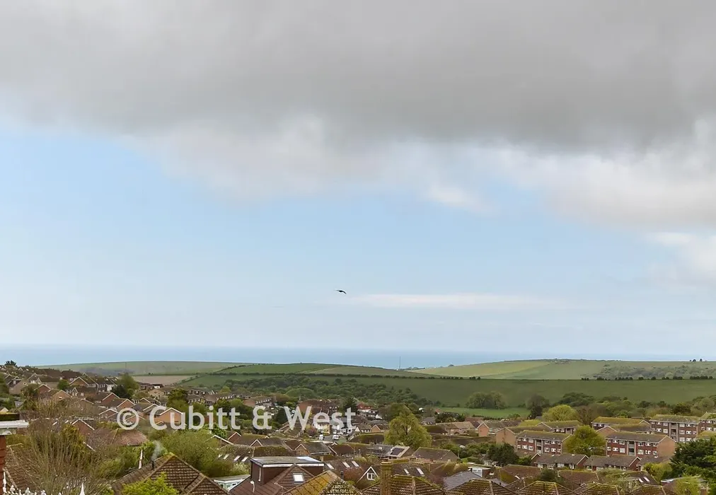 Views To Rear - Sycamore Close, Woodingdean, Brighton, East Sussex - Wards of Kent