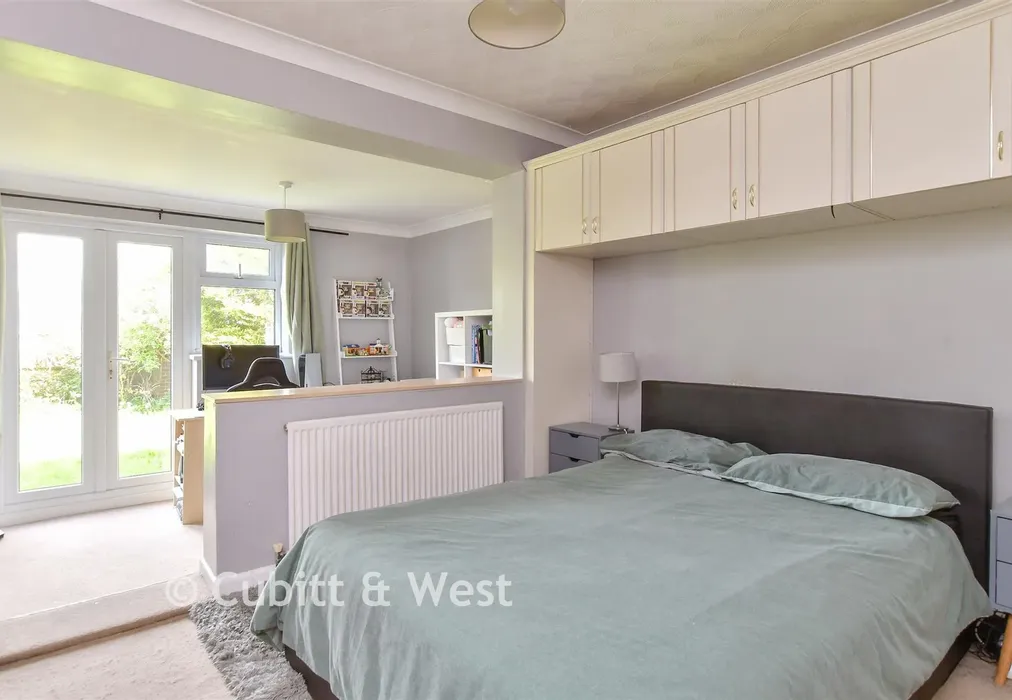 Bedroom 1 - Downland Road, Woodingdean, Brighton, East Sussex - Wards of Kent