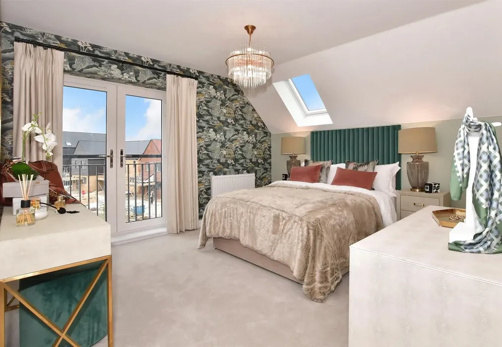Bedroom - Nassella Gardens, Grasmere Gardens (Phase 1), Chestfield, Whitstable, Kent - Wards of Kent