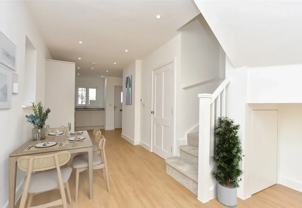Kitchen Diner Staged - Waterside, Warwick Crescent, Rochester, Kent - Wards of Kent